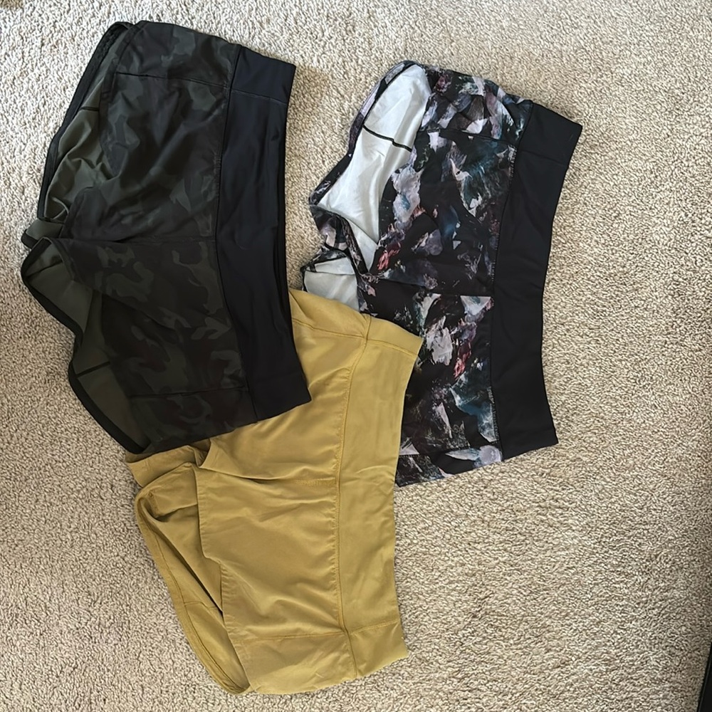 Lululemon Speed Up Shorts